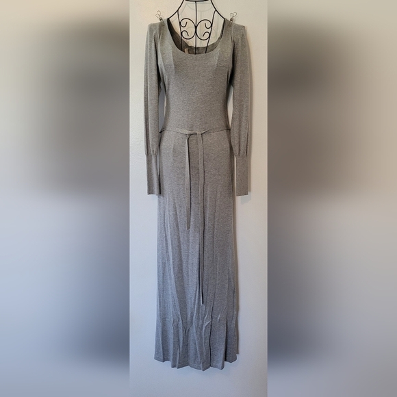 Oasis Dresses & Skirts - Vintage Oasis Grey Maxi Sweater Dress